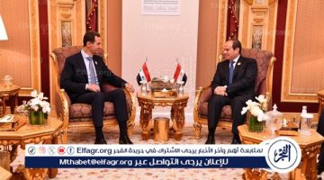 الرئيس السيسي يتلقى اتصالا هاتفيا من نظيره السوري لبحث مستجدات الأوضاع الإقليمية