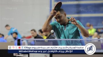 بتروجيت يتعاقد مع سيد رمضان لاعب تنس الطاولة السابق بالزمالك