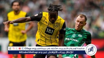 بروسيا دورتموند يسقط في فخ التعادل السلبي أمام فيردر بريمن بالبوندسليجا