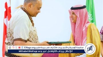 ولي العهد يبعث رسالة خطية لرئيس وزراء تونغا