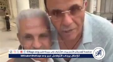 أول ظهور لشقيق محمد فؤاد بعد وعكته الصحية