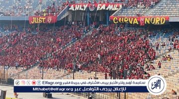 جماهير الأهلي تستعد للاحتفال بتسلم درع الدوري عقب مواجهة جورماهيا بدوري أبطال إفريقيا