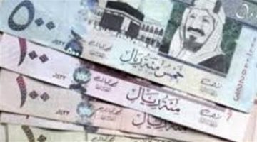 سعر الريال السعودي أمام الجنيه اليوم الإثنين