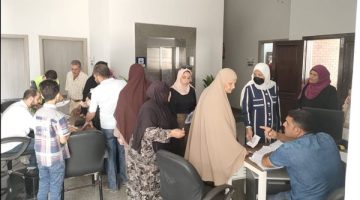 مركز التأهيل الشامل بشربين يستضيف قافلة طبية مجانية متكاملة