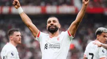 الوطن سبورت | رقم تاريخي ينتظر محمد صلاح أمام أرسنال في الدوري الإنجليزي