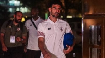 حافلة الزمالك تصل ملعب نهائي كأس السوبر المصري