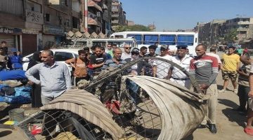 نائب محافظ القليوبية تقود حملة إزالة إشغالات بحي غرب شبرا الخيمة