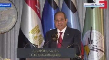 الرئيس السيسي: شهر أكتوبر يأتي كل عام حاملا رسائل الانتصار والمجد