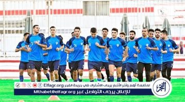 جوميز يوجه تعليمات فنية للاعبي الزمالك استعدادًا لنهائي السوبر المصري أمام الأهلي