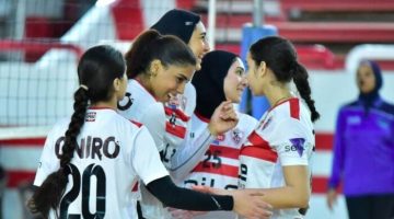 سيدات الزمالك يهزمن الشمس في دوري الكرة الطائرة