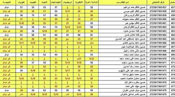 رابط نتائج السادس الإعدادي دور ثالث 2024 في العراق وكيفية الاستعلام عنها عبر موقع نتائجنا