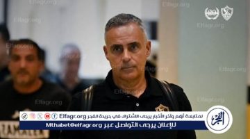 عاجل.. أول قرار من جوميز بعد هزيمة الزمالك أمام المصري