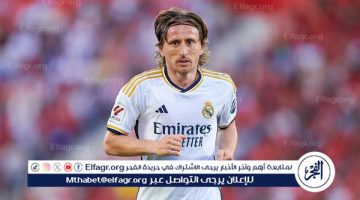 مودريتش رئيسًا مؤقتًا لريال مدريد